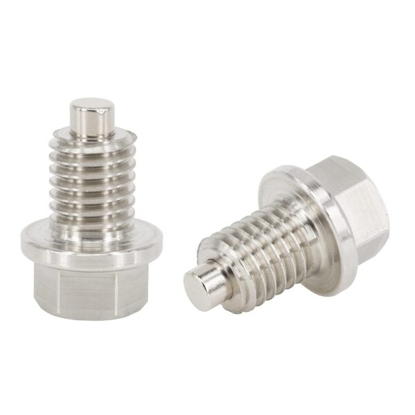 M12x1.75 Stainless Steel Magnetic Oil Drain Plug 090-091.1 090-091-1 365454 653096US 11518377 24100042 8115183770 8241000420 88891787 090-175 090-175-1 653076US 653086US 11519933 ZZC410404