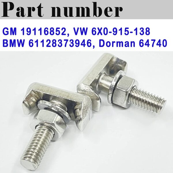 19116852 6X0915138 Battery Terminal T-Bolt 61128373946 61128373946 Battery Cable Tensioner Bolt